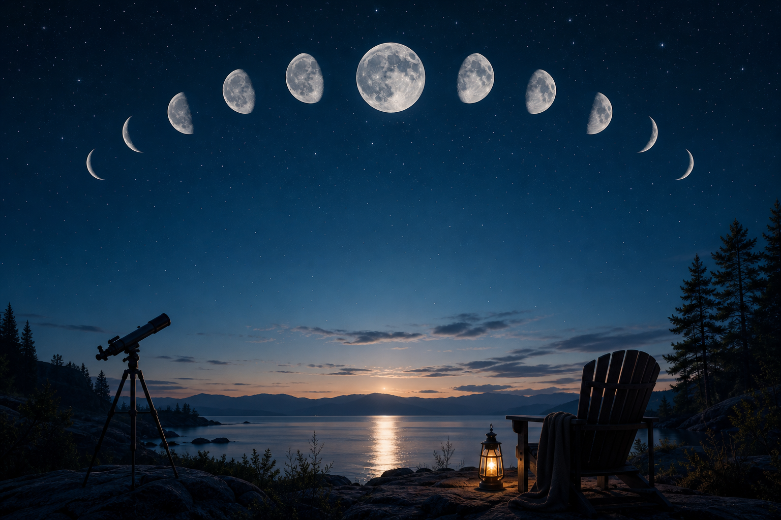 Topic-specific editorial illustration for when is the strawberry moon 2026
