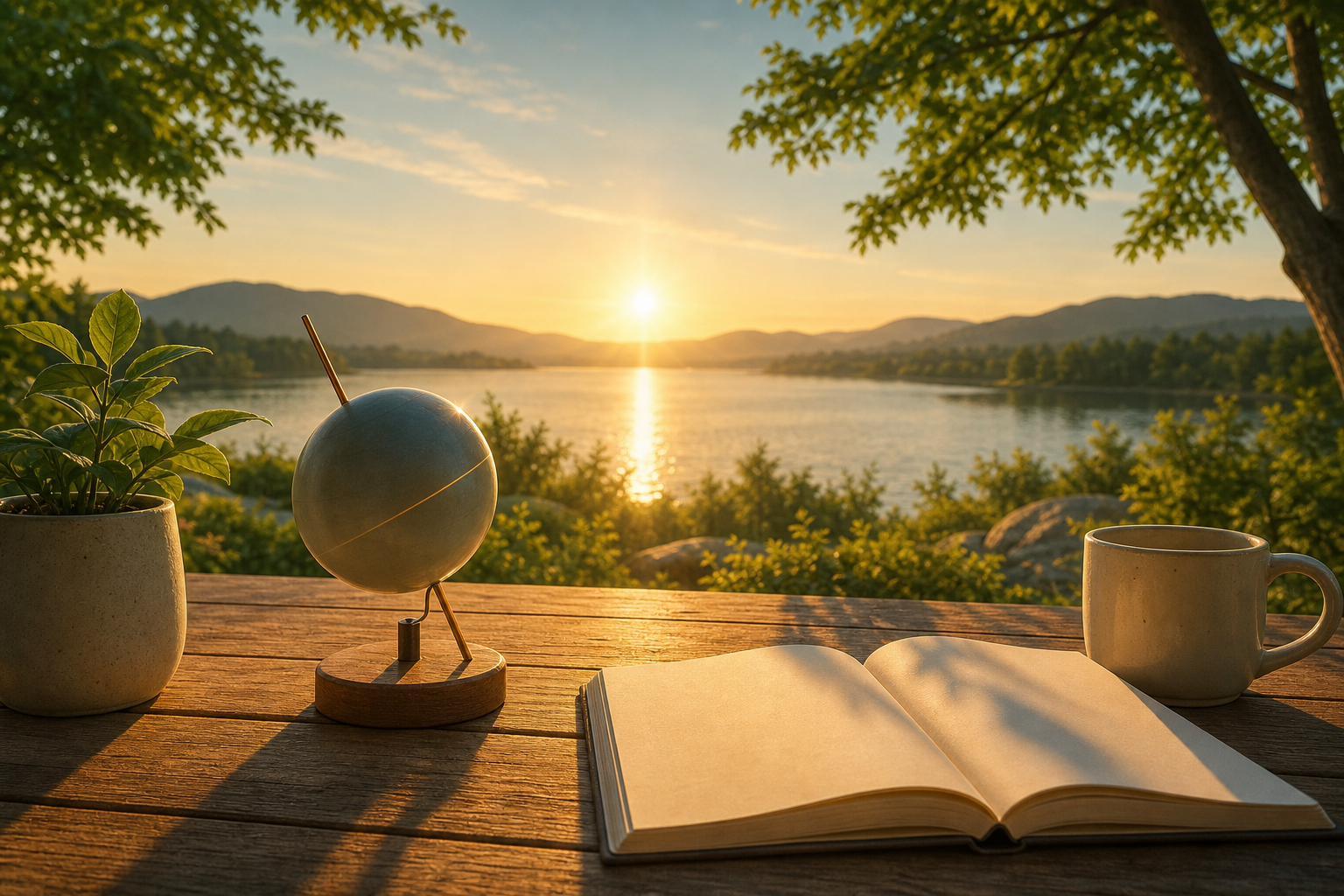 Topic-specific editorial illustration for when is the summer solstice 2026